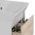 Тумба Lemark COMBI 50 см под 1 раковину, подвесная/напольная, 2 ящика, цвет фасада: Дуб кантри, цвет корпуса: Белый глянец