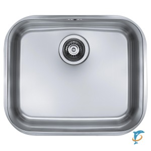 Мойка кухонная Alveus Variant 10 SAT 480х400х250 слив вдоль длинной стороны, нержавеющая сталь, с сифоном  (1009252)