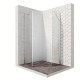 Душевое ограждение Ambassador Diamond 12011111R (900x900x2000)  (12011111R)