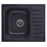 Мойка для кухни Granula 5801, ЧЁРНЫЙ, гранит — 