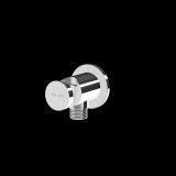 F0602100 Шланговое подсоединение с держателем, хром, шт. &mdash; 