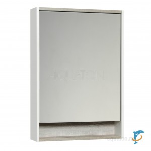 Зеркальный шкаф Aquaton Капри 60 бетон пайн (1A230302KPDA0)