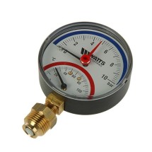 Термоманометр Watts радиальный серии F+R828 DN 80 (0-10 бар)  — 