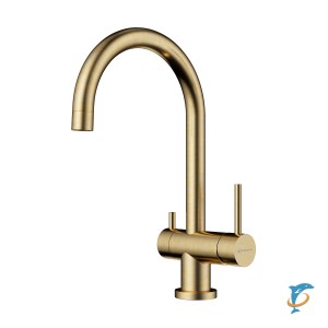 Смеситель OMOIKIRI Yamada-AB для кухни античная латунь  (4994264)
