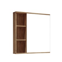 Шкаф-зеркало Grossman &quot;ФОРТА-70 см&quot; универсальное дуб галифакс — 