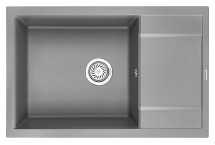 Кухонная мойка Granula GR-7805 алюминиум — 