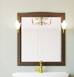 Зеркало ValenHouse Эллина 80 кальяри, фурнитура золото — 