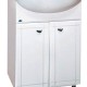 Тумба с раковиной Misty Уют 50 прямая белая  (Э-Уют01050-01Пр+Misty_4620008192758)