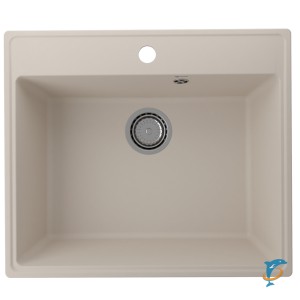 Мойка ULGRAN Quartz Forte 580 Лен  (Forte 580-02)