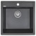 Мойка для кухни Kaiser KMM-5051 BW искусственный мрамор, черный