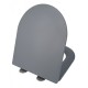 Крышка-сиденье для унитаза ESBANO AZALEA/CLAVEL серый матовый  (ZAESUPAZALCLAVGM0660)