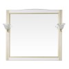 Зеркало ValenHouse Эллина 105 ясень, белое, патина золото — 
