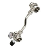 Байпас проходной с перепускным клапаном и термометром VALTEC 200 мм &mdash; 