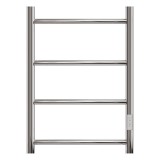 Полотенцесушитель электрический Point PN04846 П4 400x600 диммер справа, хром &mdash; 