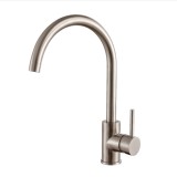 Смеситель для кухни HAIBA HB70304-3, нержавеющая сталь — 