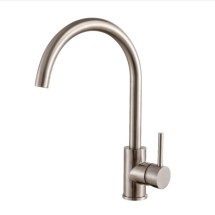 Смеситель для кухни HAIBA HB70304-3, нержавеющая сталь — 