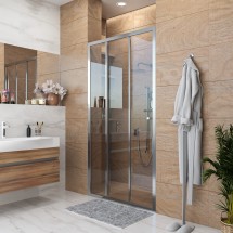 Душевая дверь в нишу Grossman Falcon 110х190 раздвижная — 