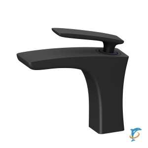 Смеситель для раковины Timo Helmi 4061/03F черный  (4061/03F)