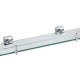 Полка стеклянная с ограничителем Fixsen Kvadro FX-61303B  (FX-61303B)
