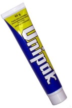 Паста UNIPAK 360г (вода,пар) — Уплотняющая паста фирмы «UNIPAK» представляет собой серое, высоковязкое вещество