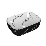 Умывальник накладной, прямоугольный Point Вега 46, PN43711WB — 