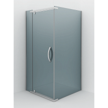 Душевое ограждение Alex Baitler AB24100S2 (1000x1000x2000) квадратное, тонированное — 