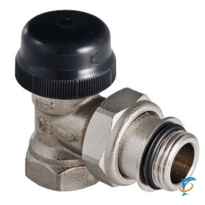 Кран термостатический угловой VALTEC VT.037.N 1/2  (VT.037.N.04)