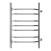 Полотенцесушитель водяной AZARIO RAVENNA 500/800 7 секций, боковое подключение, 1