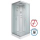Душевая кабина Niagara NG-1101-14P (900х900х2150) с полкой  (11011423P)