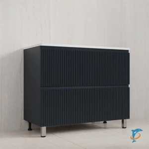 Тумба напольная с раковиной Style Line Марокко 100 Plus , графит (ЛС-00002508+СС-00002455)