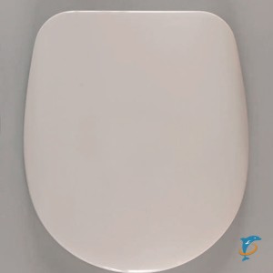 Крышка-сиденье для унитаза Дельтано со стальным креплением  (Дельтано 505575)