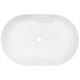 Раковина-чаша Creo Ceramique 580х380х140 накладная, овальная, керамика, белый матовый (PU4300MRMWH)  (PU4300MRMWH)