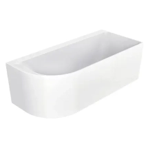 Ванна акриловая Creo Ceramique Mist B 1800x800x600 пристенная, правосторонняя, в комплекте с сифоном и металлической рамой (AZ-8649-B-1.8) &mdash; 