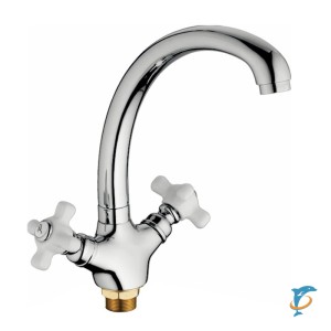 Смеситель для кухни HAIBA HB4218 латунь, хром (HB4218)