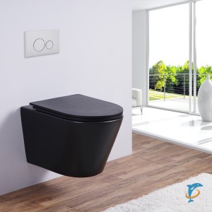 Унитаз подвесной ESBANO CLAVEL черный матовый  (ESUPCLAVBM)
