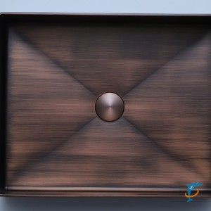 Раковина AltroBagno Accordo 001012 BrAn из нержавеющей стали (001012 BrAn)