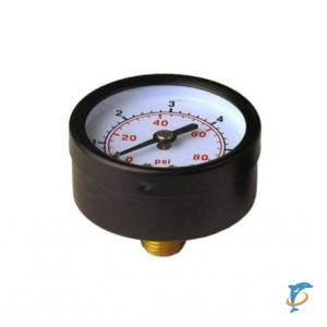 Манометр с задним подключением 1/4" (50/ 4 бар) Millennium  (MGML140450)