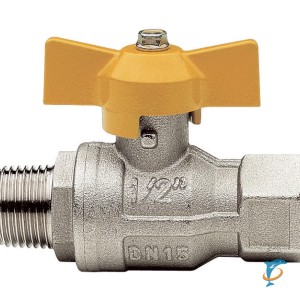 Полнопроходной шаровый кран 3/4 ITAP 073 (бабочка) муфта-резьба для газа (26084Y)