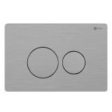 Клавиша смыва для инсталляции Point Виктория, нержавеющая сталь, сталь брашированная, PN44061SB &mdash; 