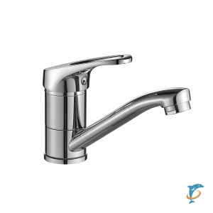 Смеситель DECOROOM DR21012 одноручный для умывальника с поворотным изливом (DR21012)