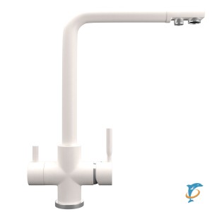 Смеситель для кухонной мойки Ulgran Quartz UQ-016 жасмин  (UQ-016-01)