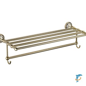 Полка для полотенец Fixsen Bogema Gold FX-78515G  (FX-78515G)