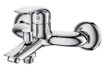 Смеситель для ванны AZARIO SINTRA с ручным душем, керамический картридж, хром (AZ-WKF238042C) — 