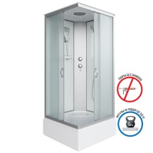 Душевая кабина Niagara NG-1108-14 (900х900х2150) с полкой — 