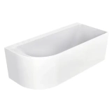 Ванна акриловая Creo Ceramique Mist B 1700x750x600 пристенная, правосторонняя, в комплекте с сифоном и металлической рамой (AZ-8649-B-1.7) &mdash; 