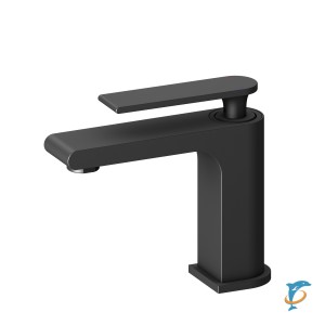 Смеситель для раковины Timo Anni 2761/03F черный (2761/03F)