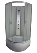 Душевая кабина River NARA Б/К 90/24 МТ — открытая кабина, полностенная, двери раздвижные, габариты (ШхВхД): 90x190x90 см