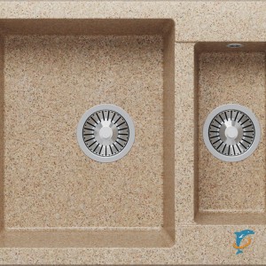 Мойка кухонная Polygran BRIG-620 Песочный  (407954)