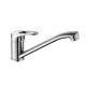 Смеситель DECOROOM DR21018 одноручный  для кухни с поворотным изливом  (DR21018)