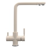 Смеситель для кухонной мойки Ulgran Quartz UQ-016 лён — 